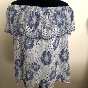 Lane Bryant off shoulder blouse size 14/16